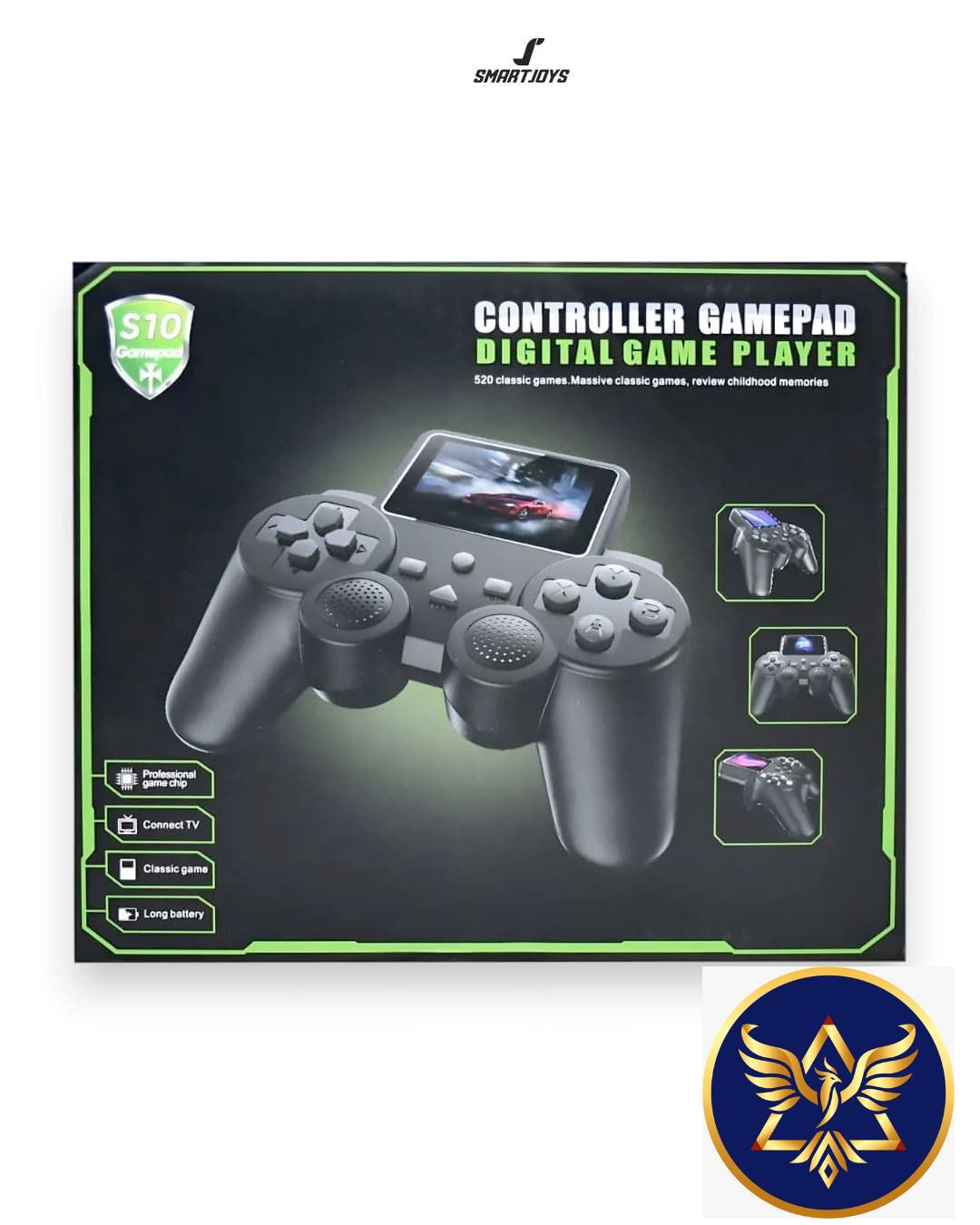 Control gamer S10 con pantalla